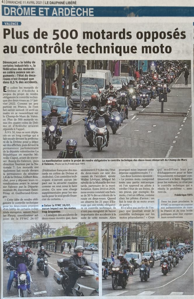 Article du Dauphiné 1 210411 article dauphine