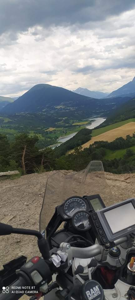 Résumé balade du 27 juin 2021 - barrage du Sautet (38) 3 Le paysage menant a La Mure 27 6 21