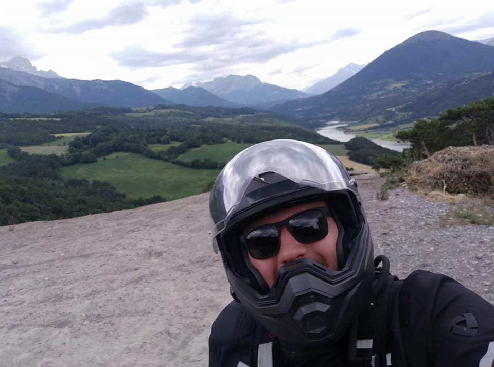 Résumé balade du 27 juin 2021 - barrage du Sautet (38) 6 Nathan sur la route de la Mure 27 6 21