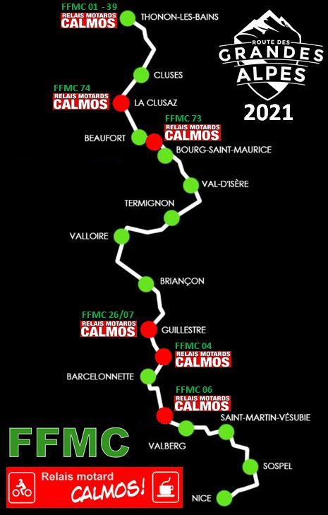 Relais Motard Calmos RGA 1 rga 2021