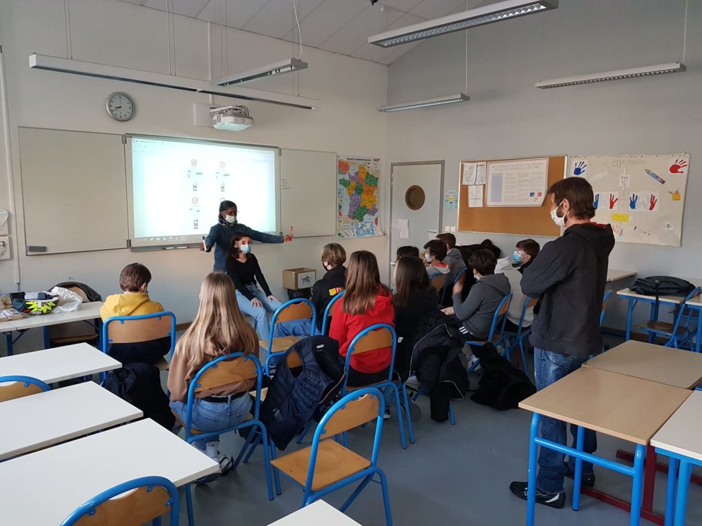 ERJ au collège de St PERAY 1 ERJ St peray 7 mars 2022.1