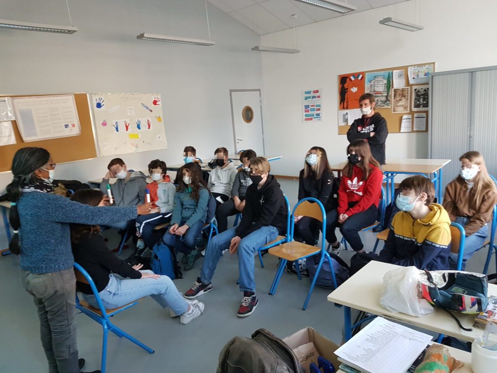 ERJ au collège de St PERAY 2 ERJ St peray 7 mars 2022.3