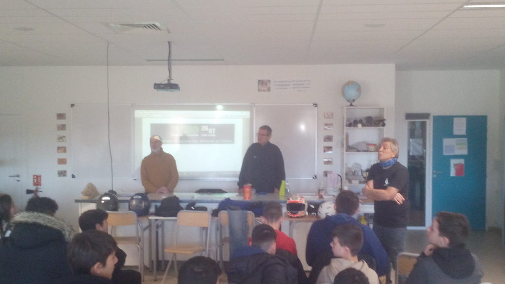 ERJ au collège de Vallon Pont d'Arc 1 ERJ 2023 01 23 Vallon P d ARC 2